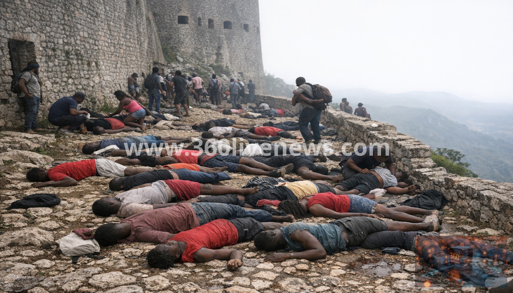 At least 30 dead in Haiti stampede at Laferriere Citadel