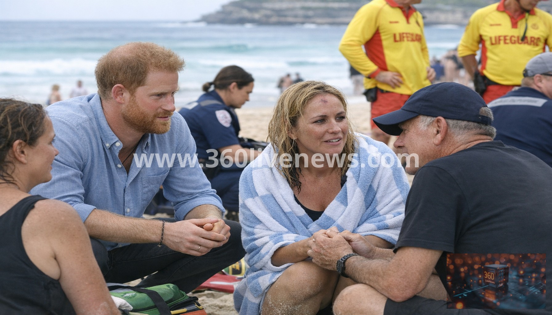 Prince Harry and Meghan meet survivors of Bondi Beach shooting