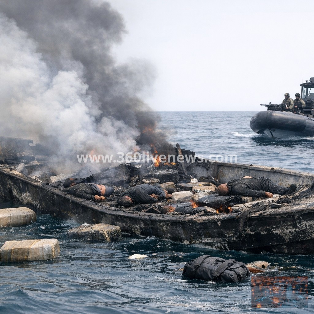 US military kills four in latest strike on alleged drug-trafficking boat in eastern Pacific