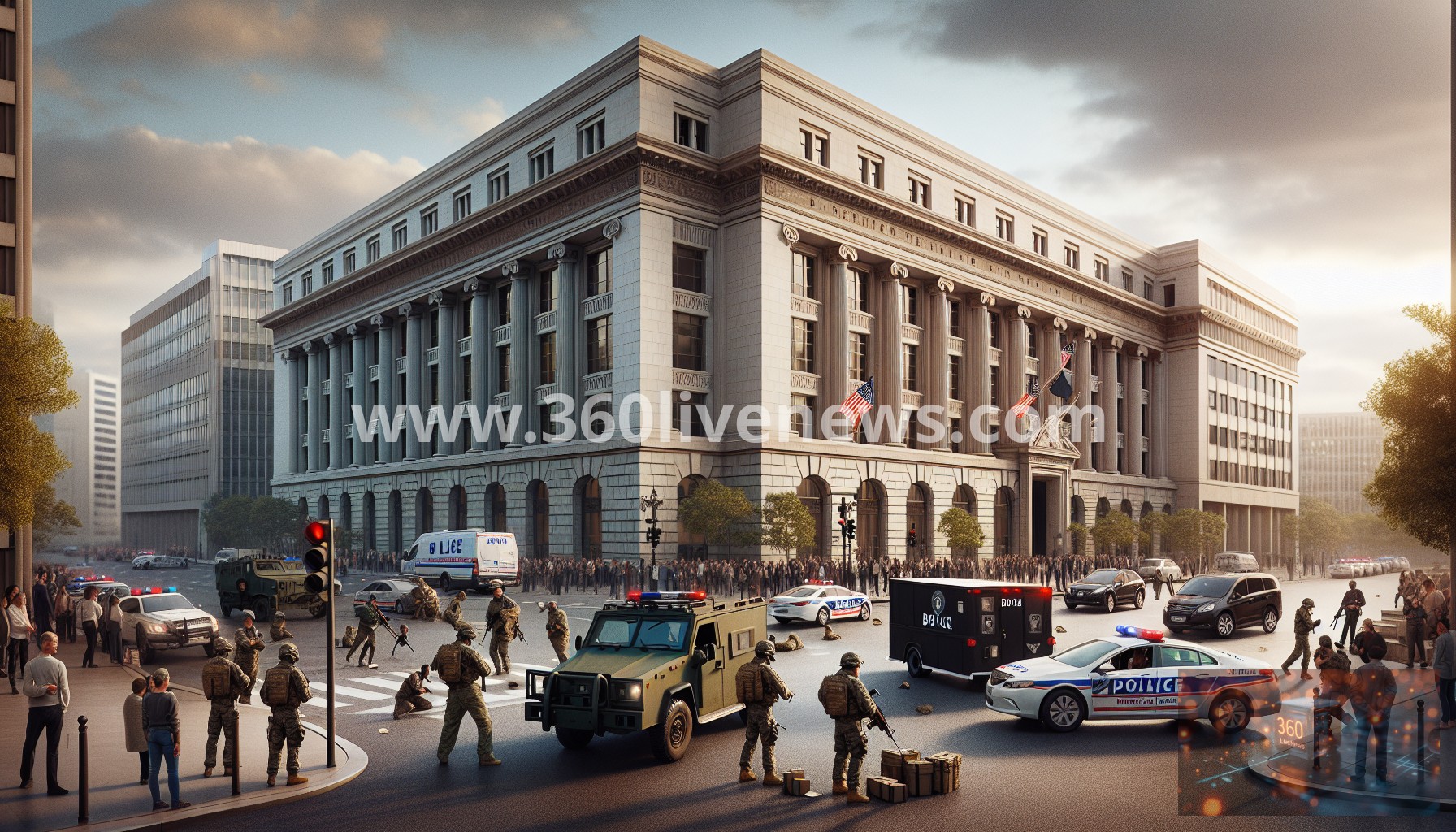 French police prevent bomb attack outside Bank of America branch in Paris, suspect arrested and investigation launched