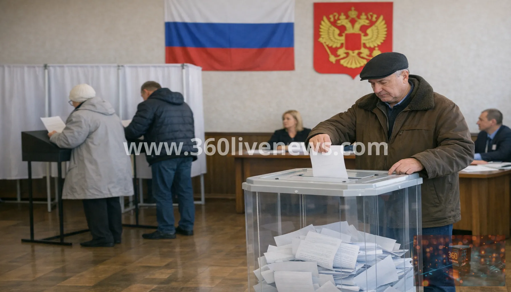 Putin urges turnout in Russian parliamentary vote as test of support for Ukraine war