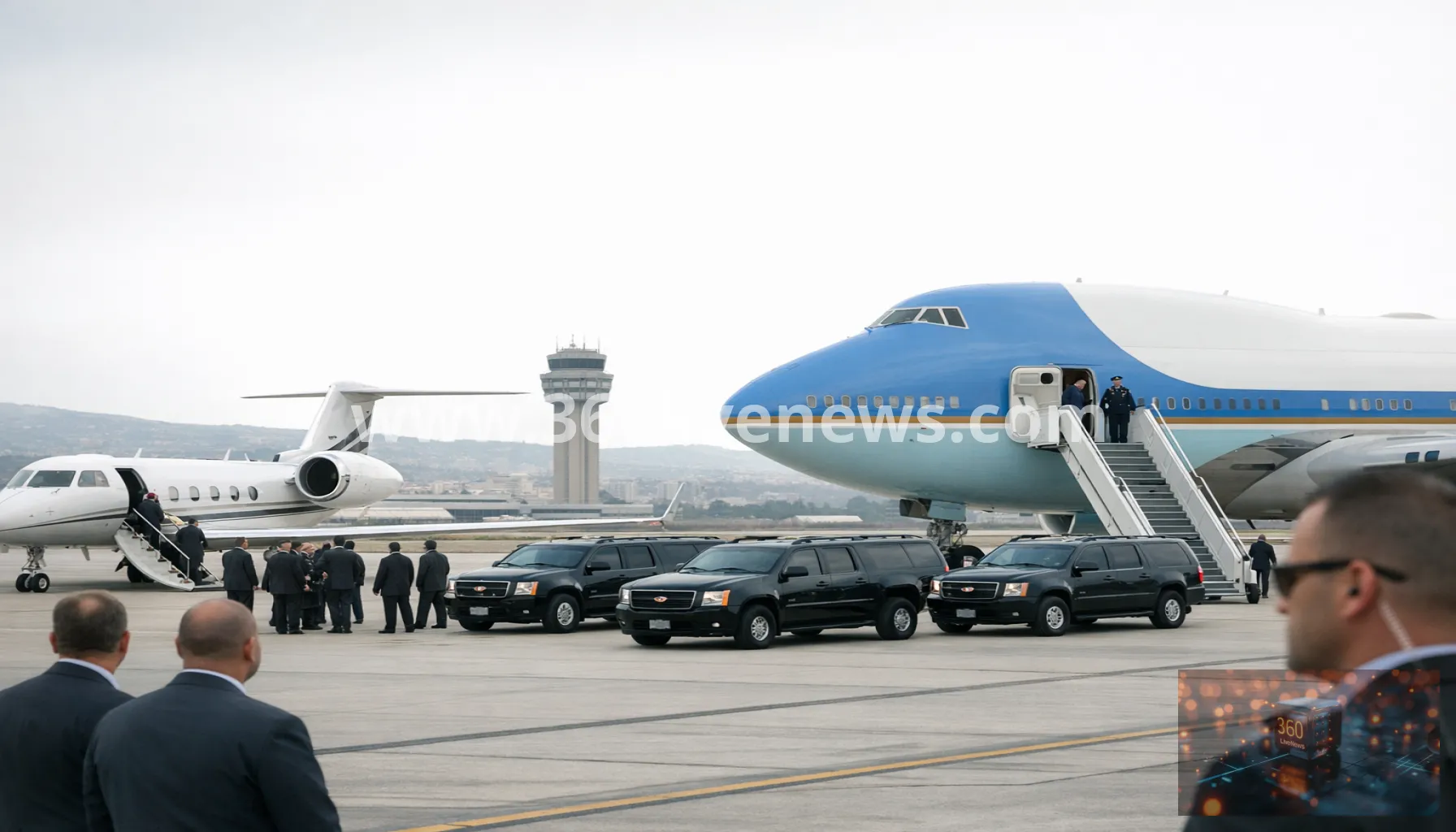 Trump switched aircraft after reported Iranian proxy threat during NATO summit travel