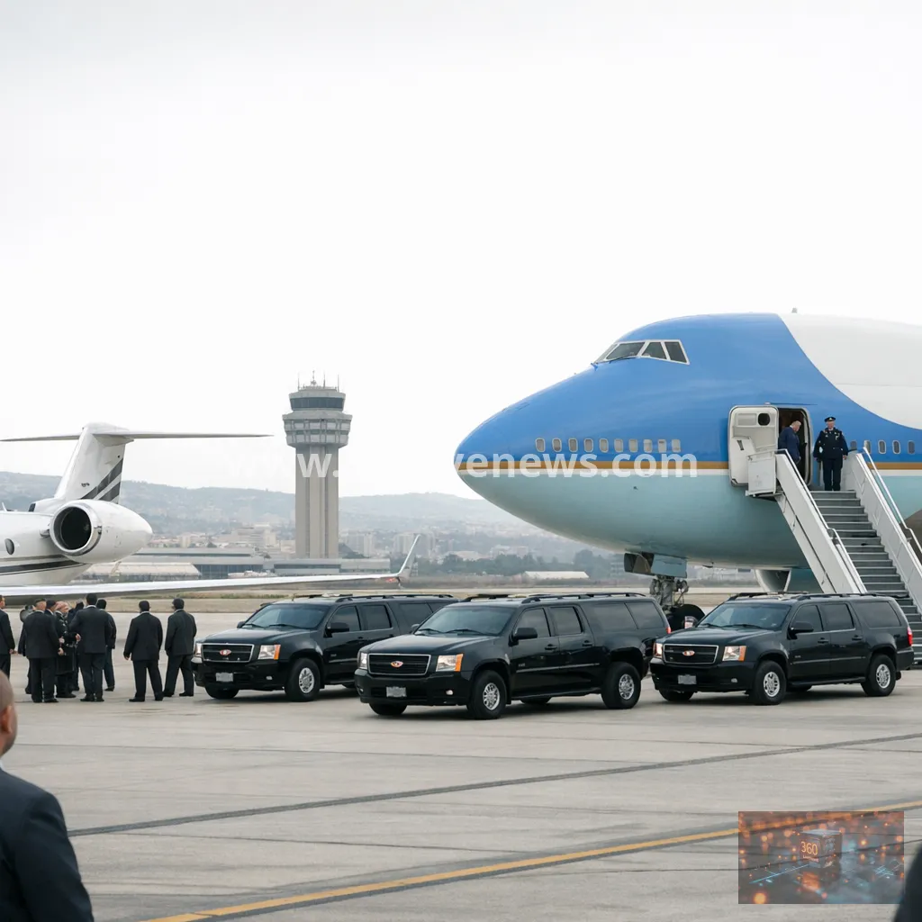 Trump switched aircraft after reported Iranian proxy threat during NATO summit travel