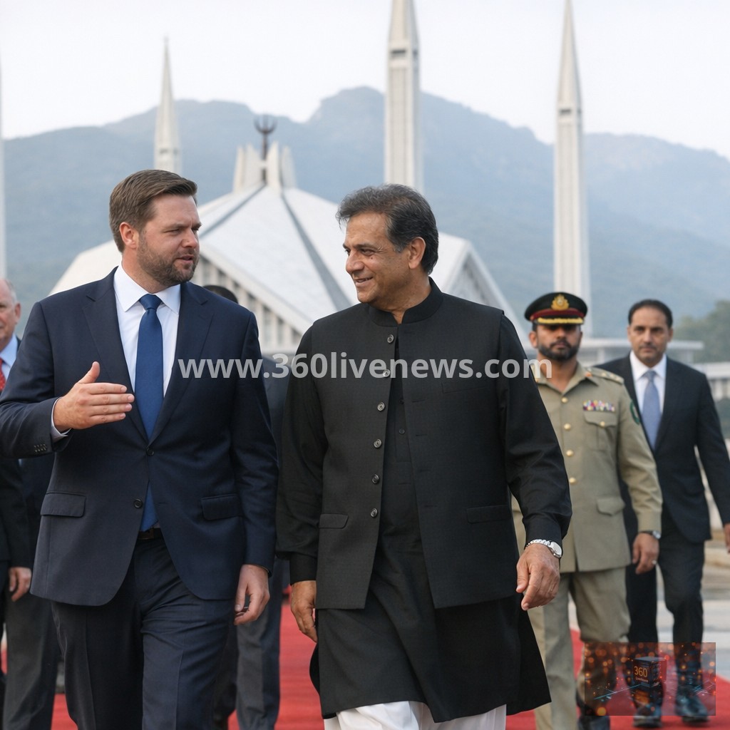 US Vice-President JD Vance Leads Delegation to Pakistan for Peace Talks Amid US-Iran Tensions