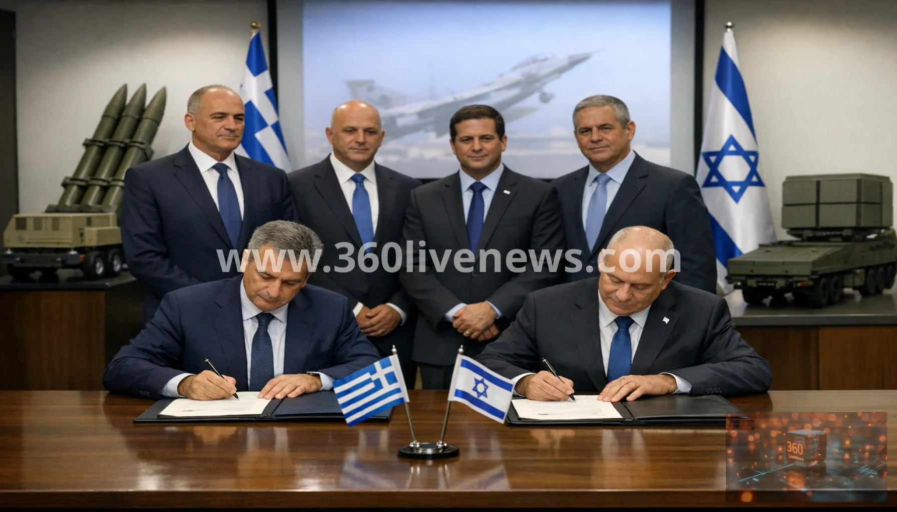 Greece signs $3.5bn missile and air-defence deal with Israel
