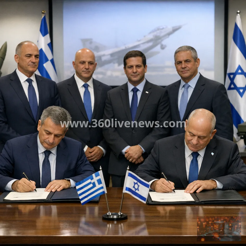 Greece signs $3.5bn missile and air-defence deal with Israel