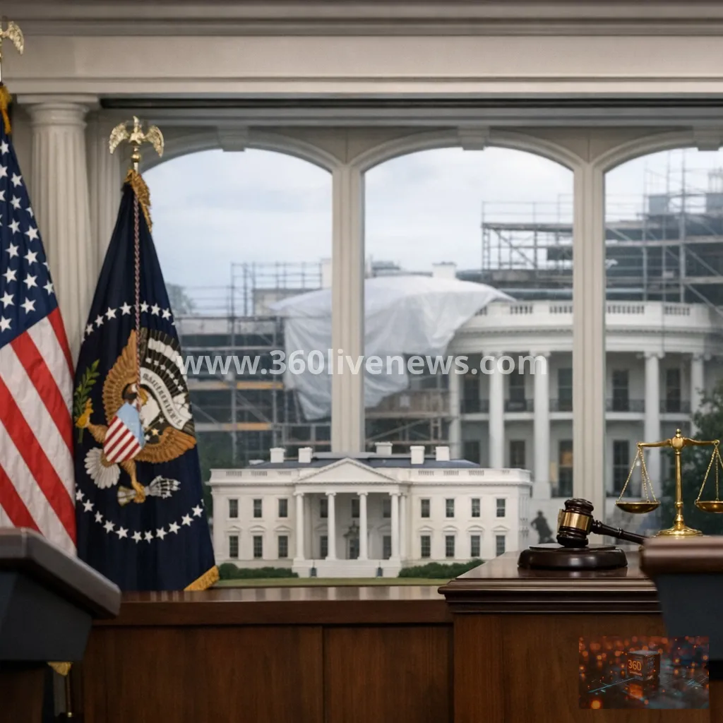 US appeals court blocks Trump White House ballroom project