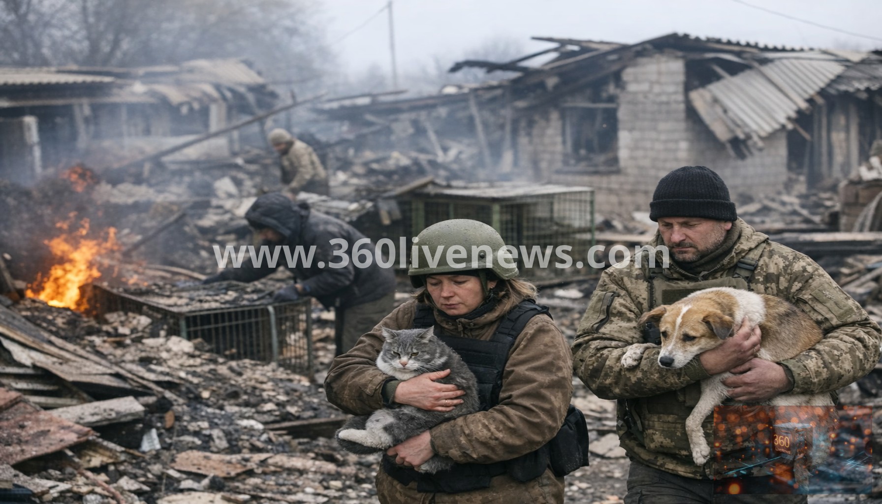 Pet rescuers in Ukraine face criticism amid war