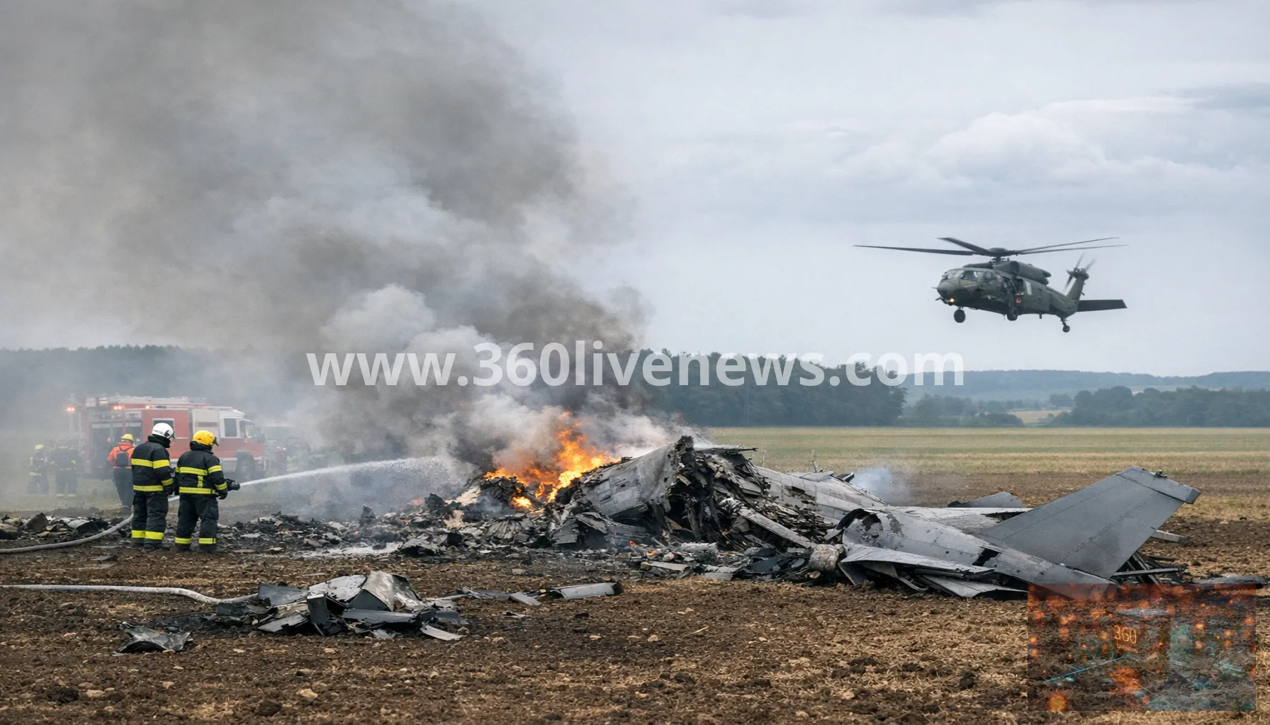US F-16 crashes near Spangdahlem air base in western Germany