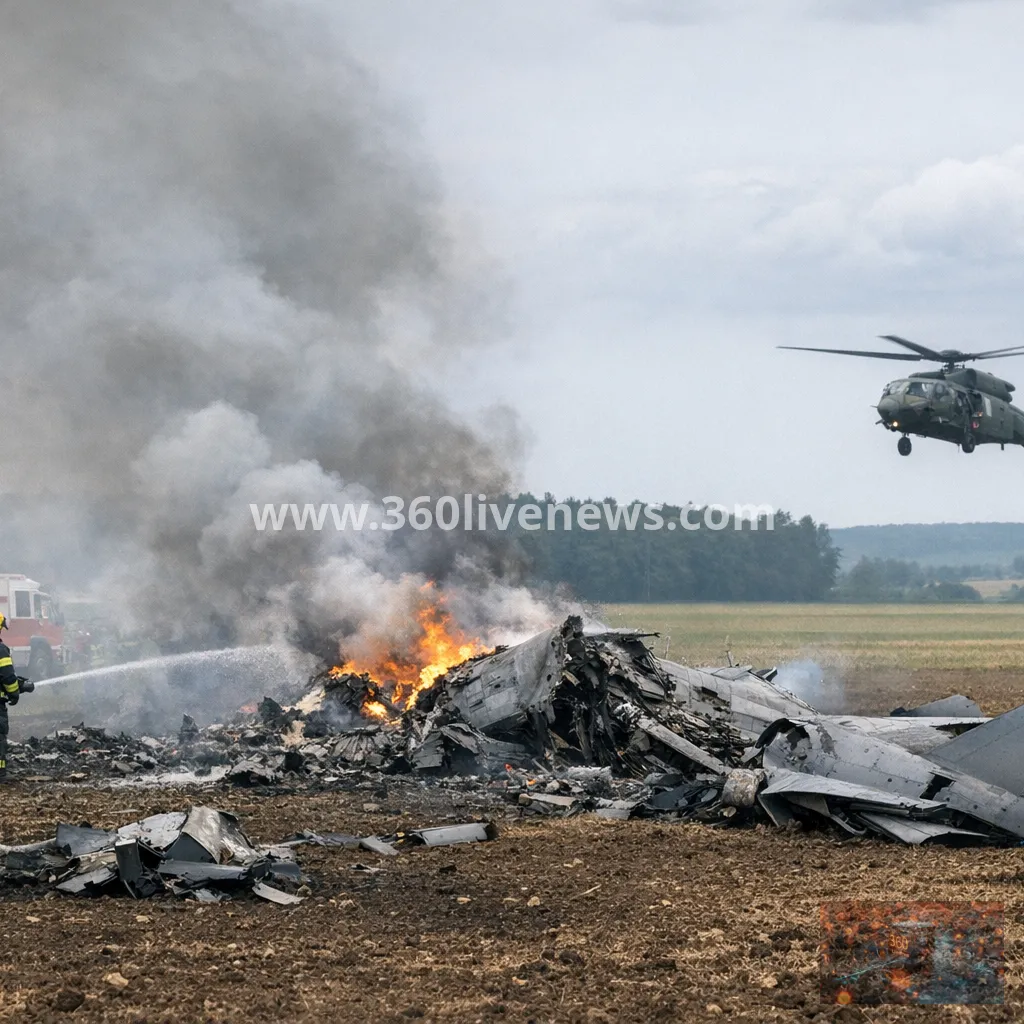 US F-16 crashes near Spangdahlem air base in western Germany