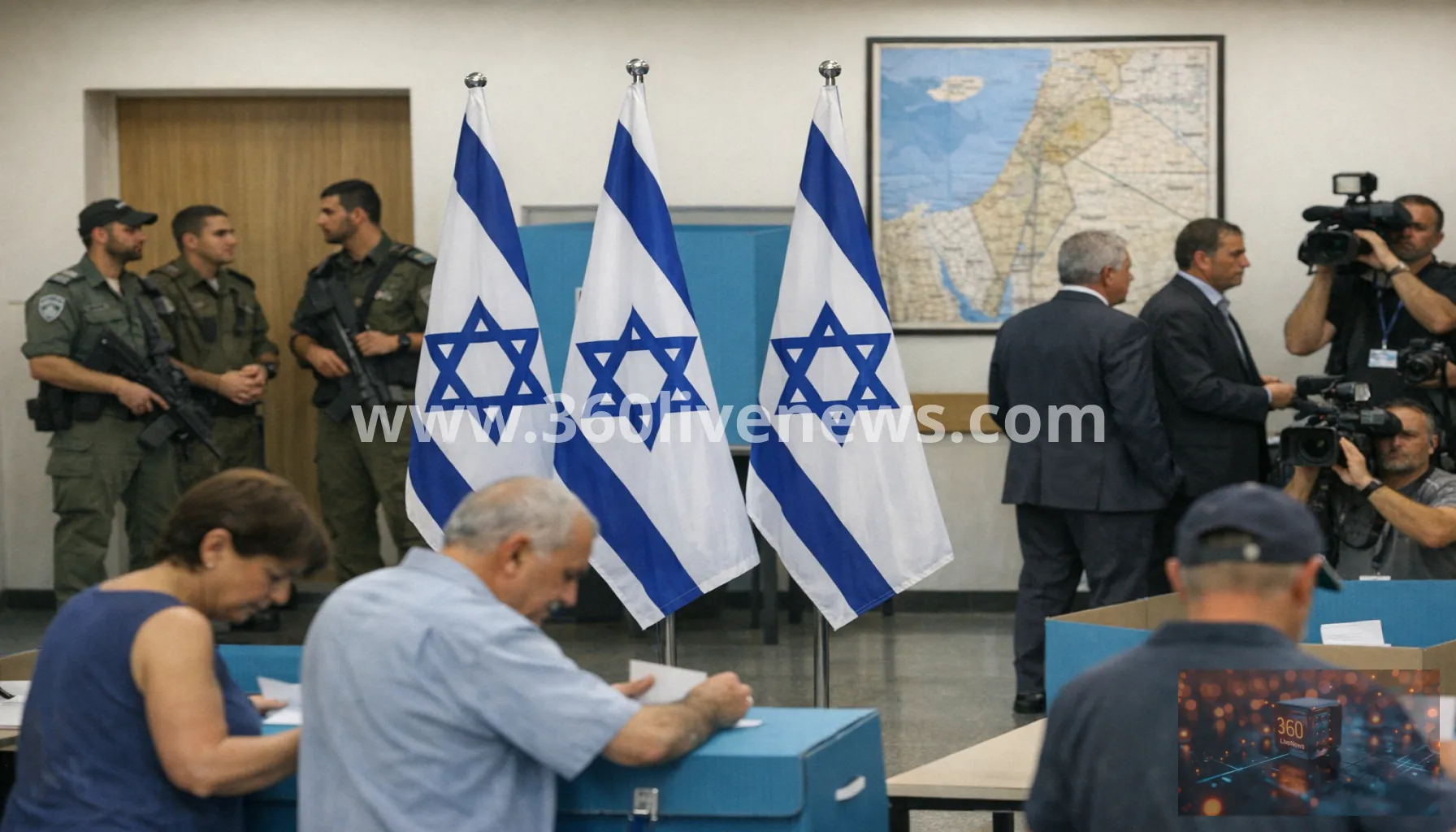 Israel holds wartime national election as voters weigh Netanyahu's record