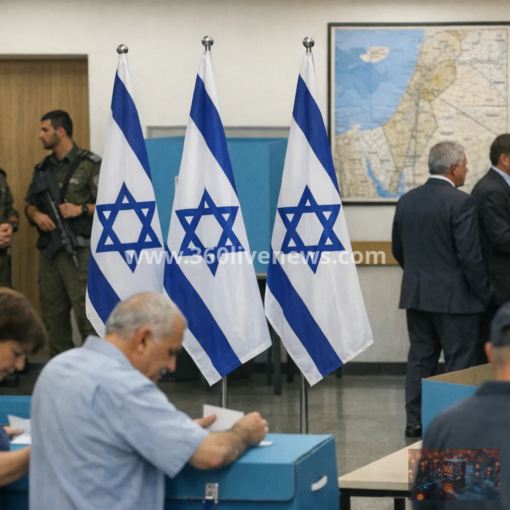 Israel holds wartime national election as voters weigh Netanyahu's record