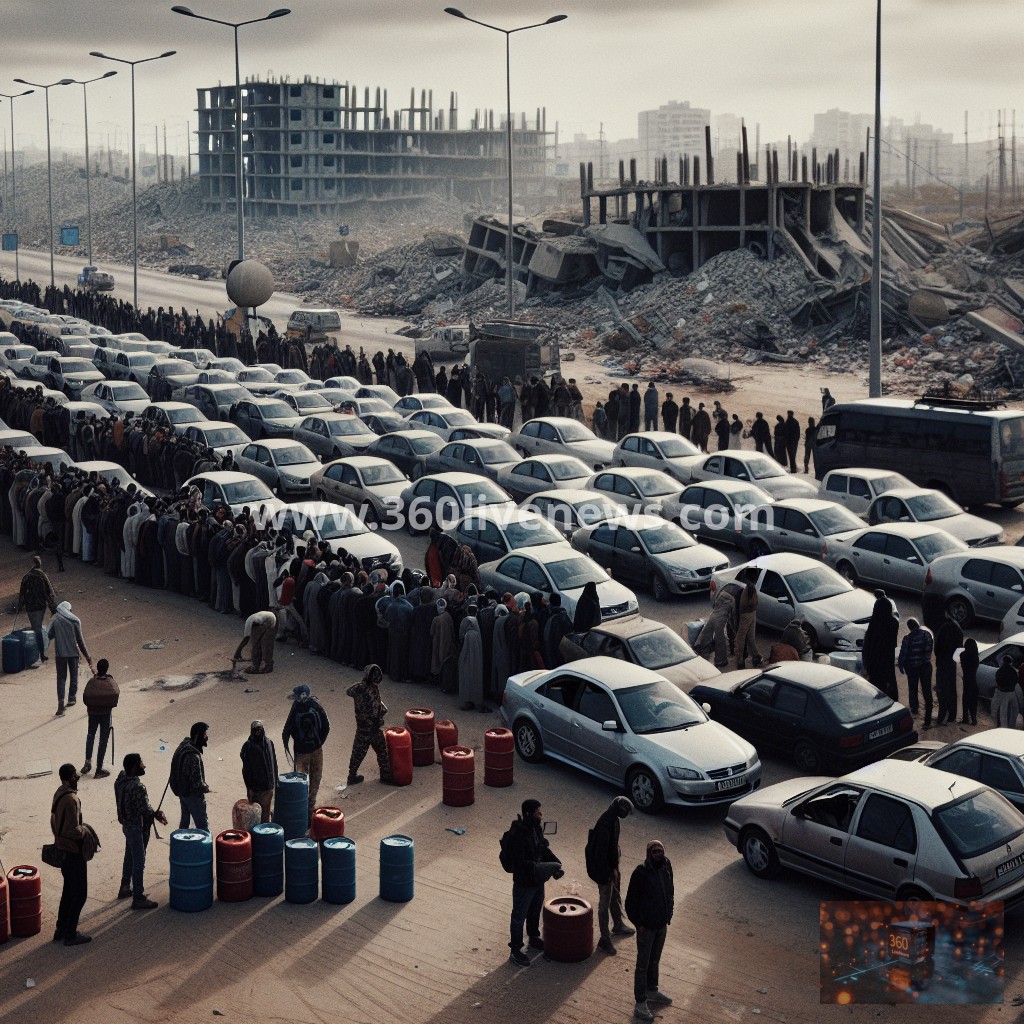 Gaza Faces Severe Fuel and Gas Crisis Amid Escalating Conflict and Rising Electricity Costs