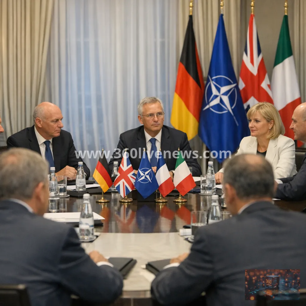 Europe's top NATO powers pledge greater defence role in Paris