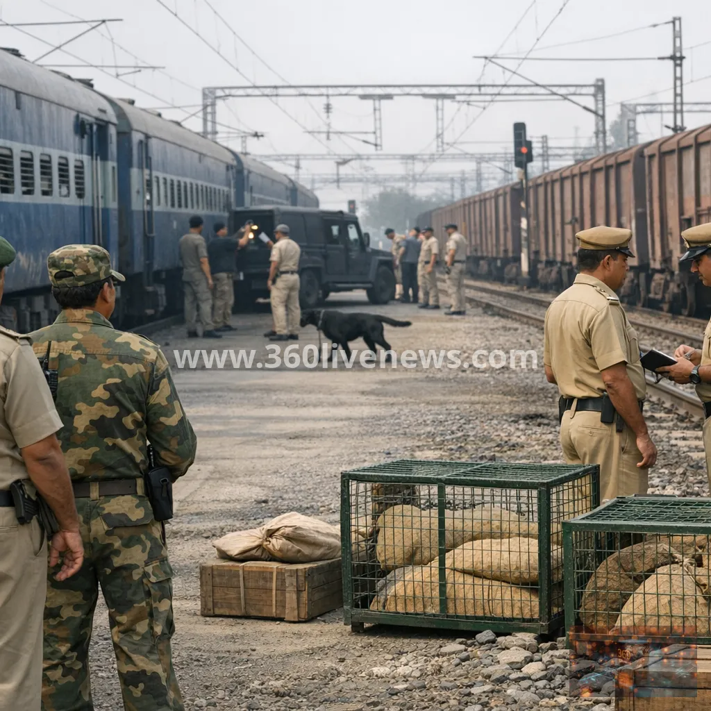 Madhya Pradesh prepares first coordinated crackdown on wildlife trafficking through railway network