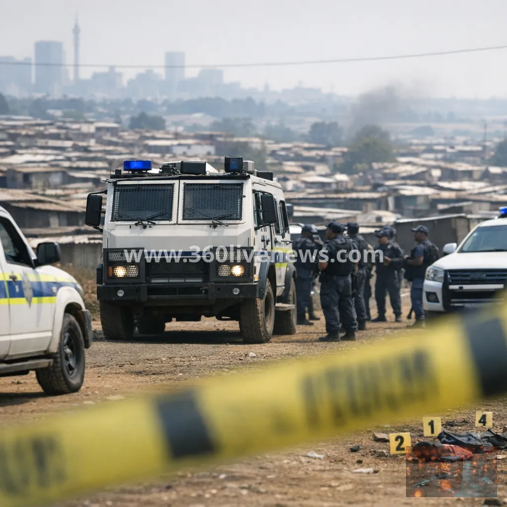 South African police hunt more than 10 suspects after 12 killed in Johannesburg settlement shooting