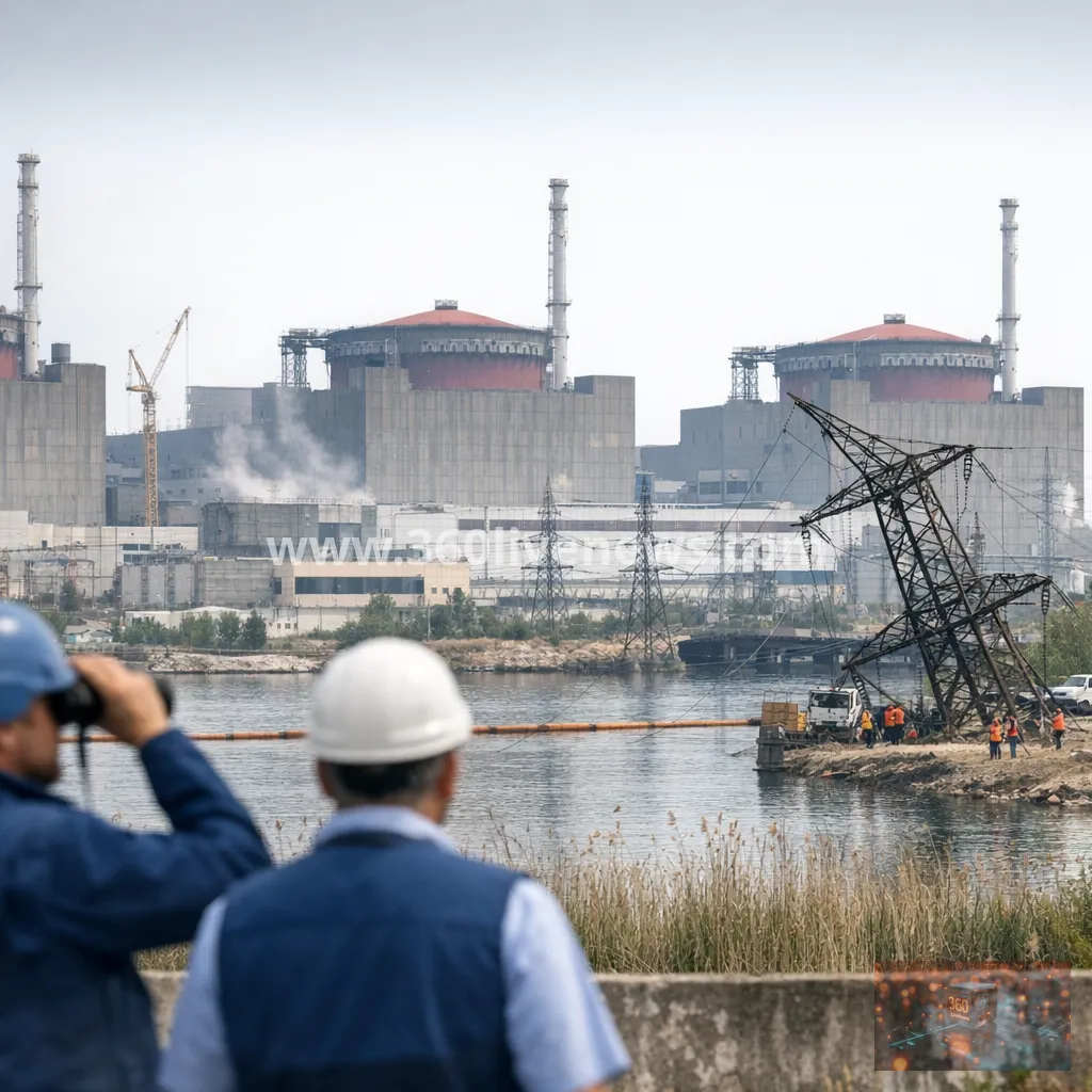 IAEA says local ceasefire agreed around Zaporizhzhia plant for repairs