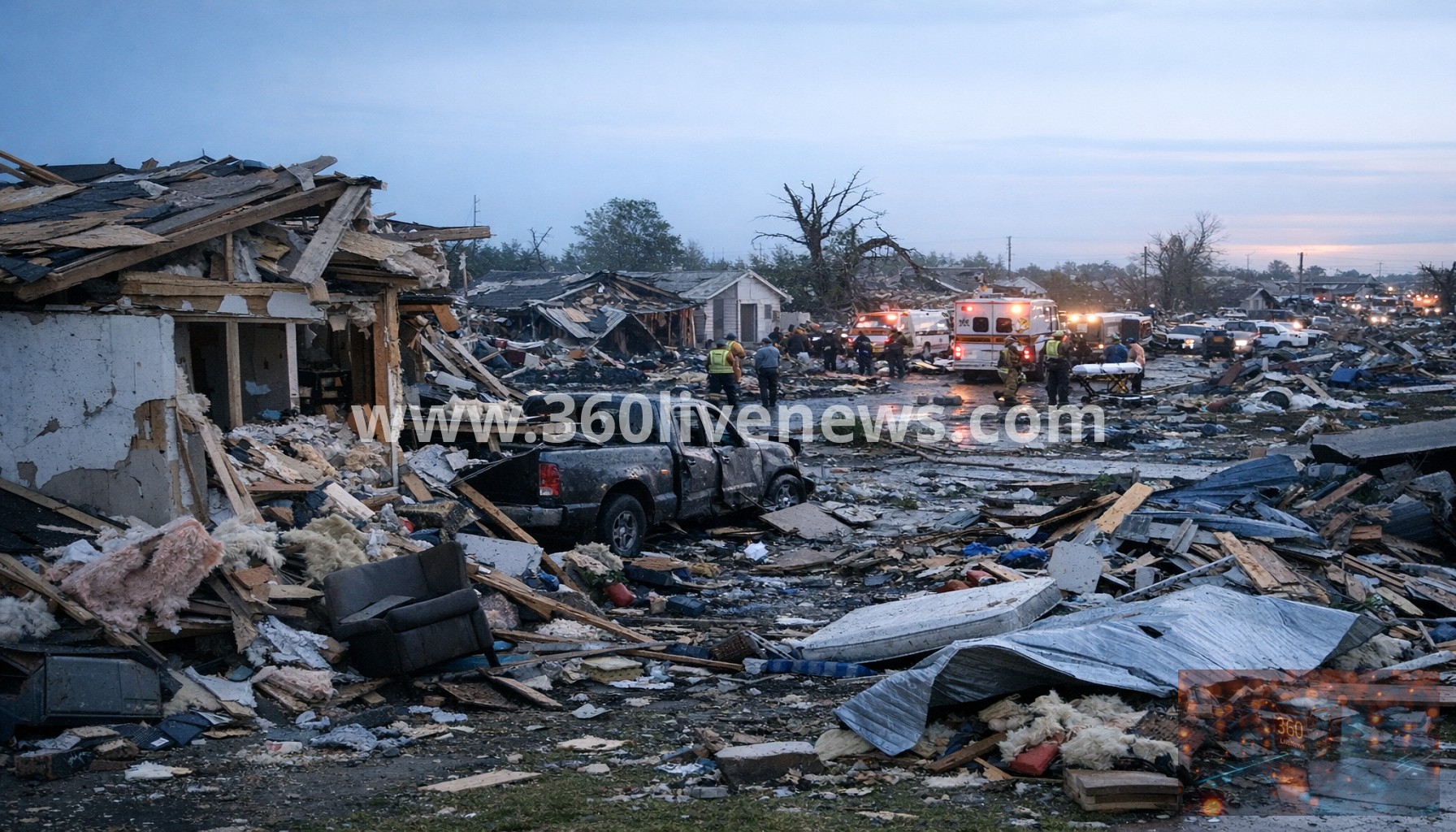 Massive tornado hits Oklahoma, injuring at least 10