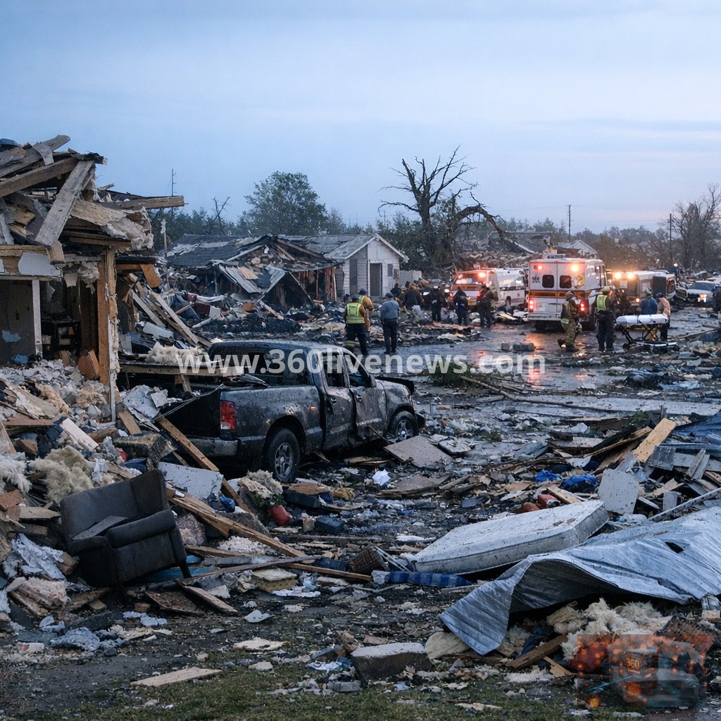 Massive tornado hits Oklahoma, injuring at least 10