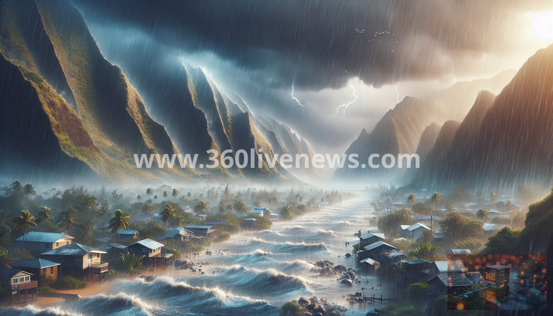 Hawaii experiences significant rainfall from recent storms, marking one of the wettest periods in recent history