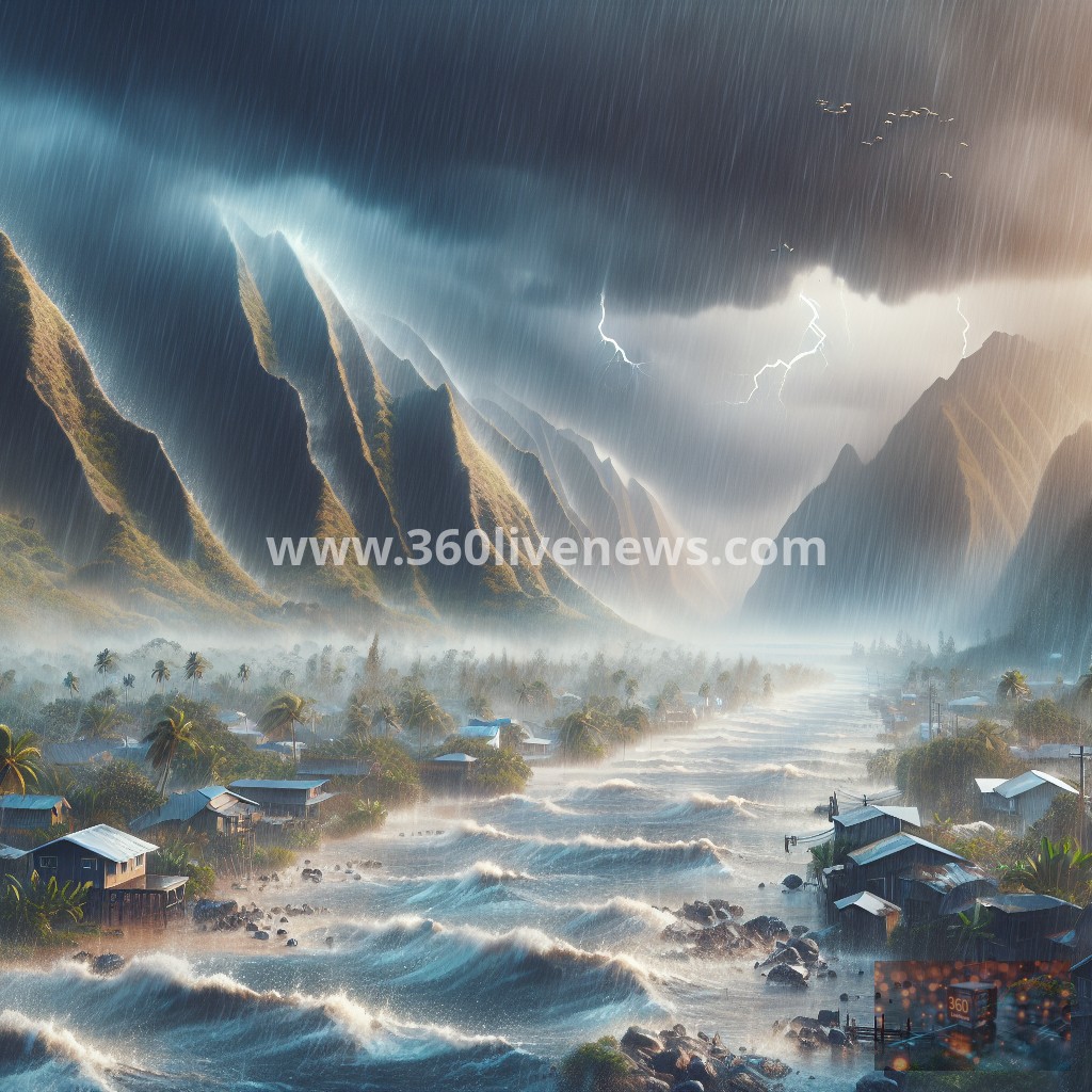 Hawaii experiences significant rainfall from recent storms, marking one of the wettest periods in recent history