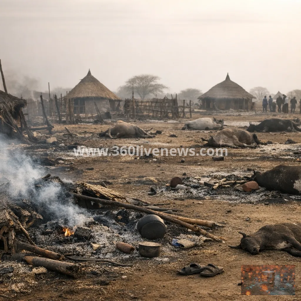 Deadly armed raid on cattle camp in South Sudan kills at least 49