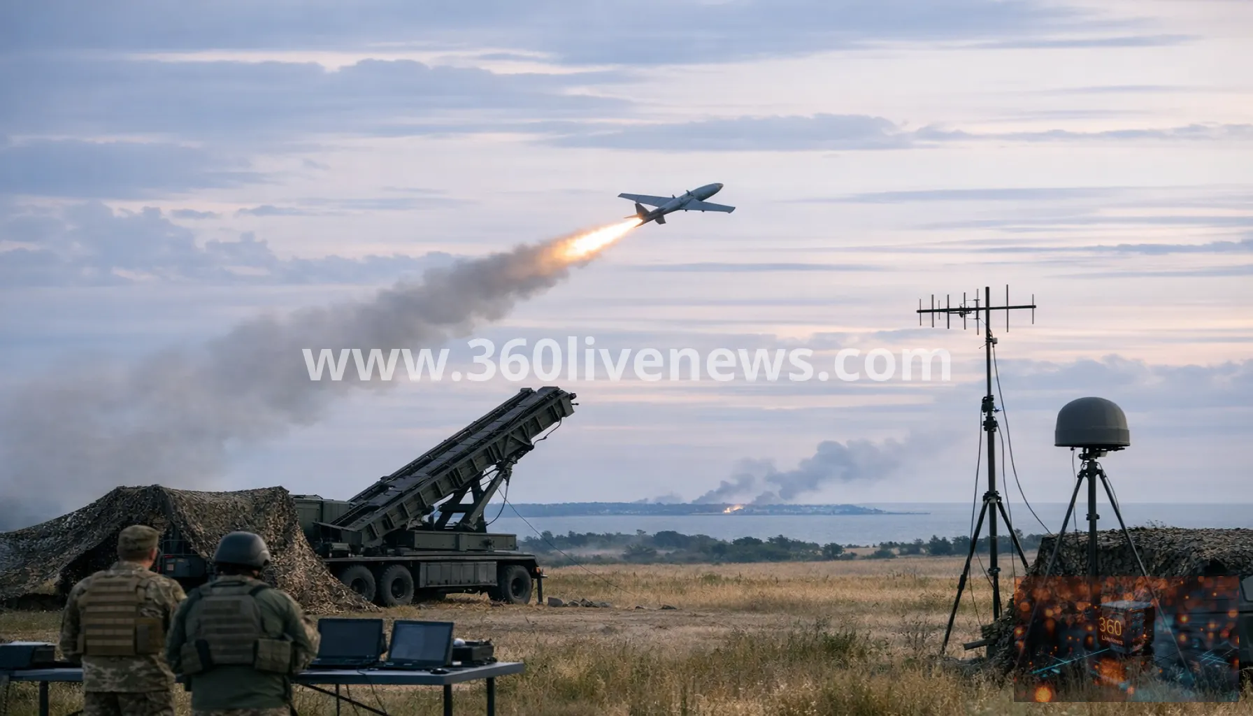Ukraine's drone strike force launches long-range attacks toward occupied Crimea
