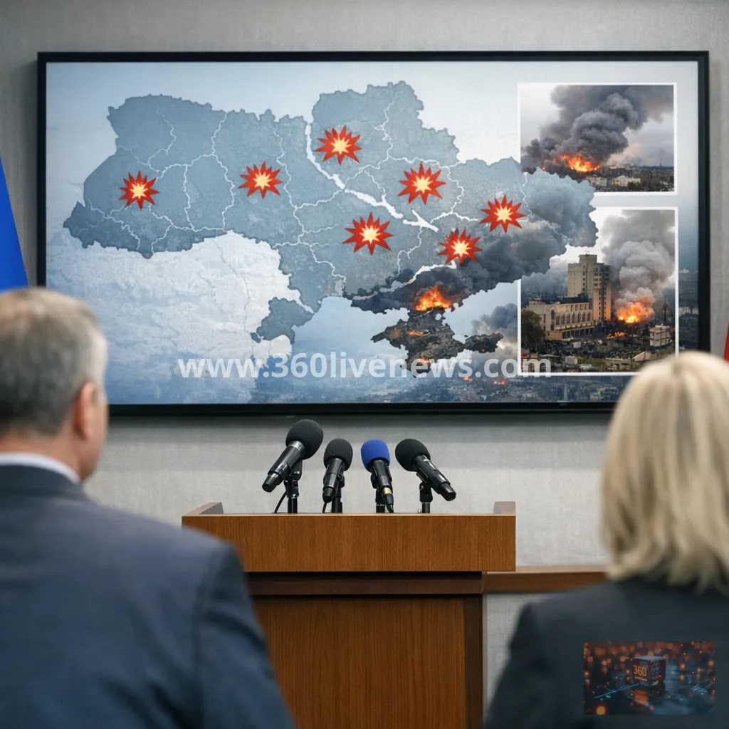 Russian strikes kill at least six across Ukraine as attacks hit five regions