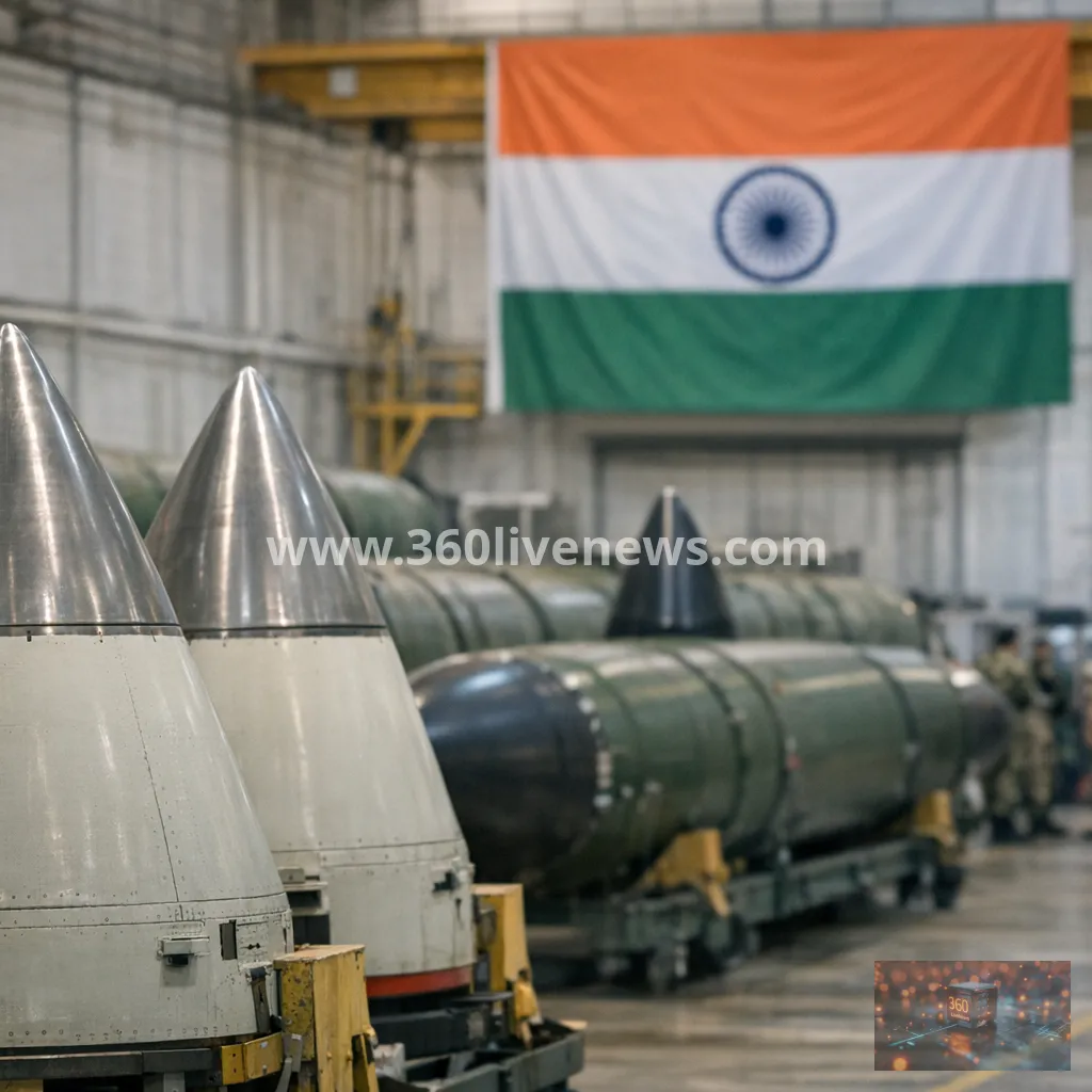 SIPRI says India's nuclear stockpile rose to about 190 warheads