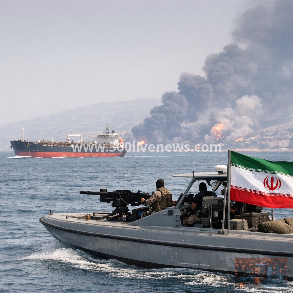 IRGC warns US over attacks on ships as Israel bombs Lebanon