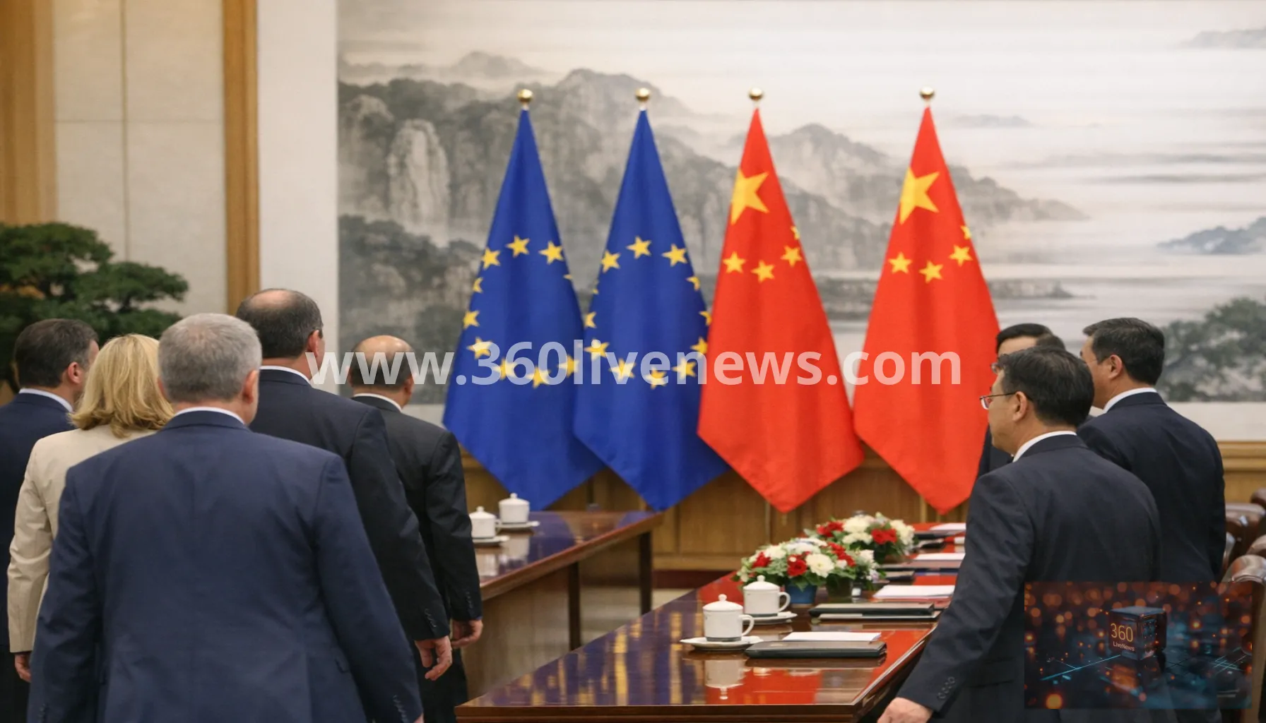 EU lawmakers press Beijing to curb exports during Beijing visit