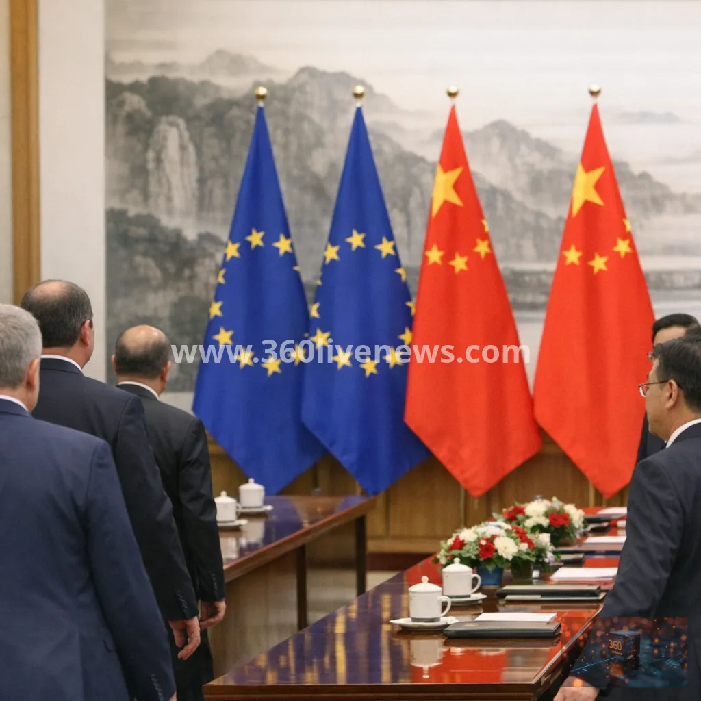 EU lawmakers press Beijing to curb exports during Beijing visit