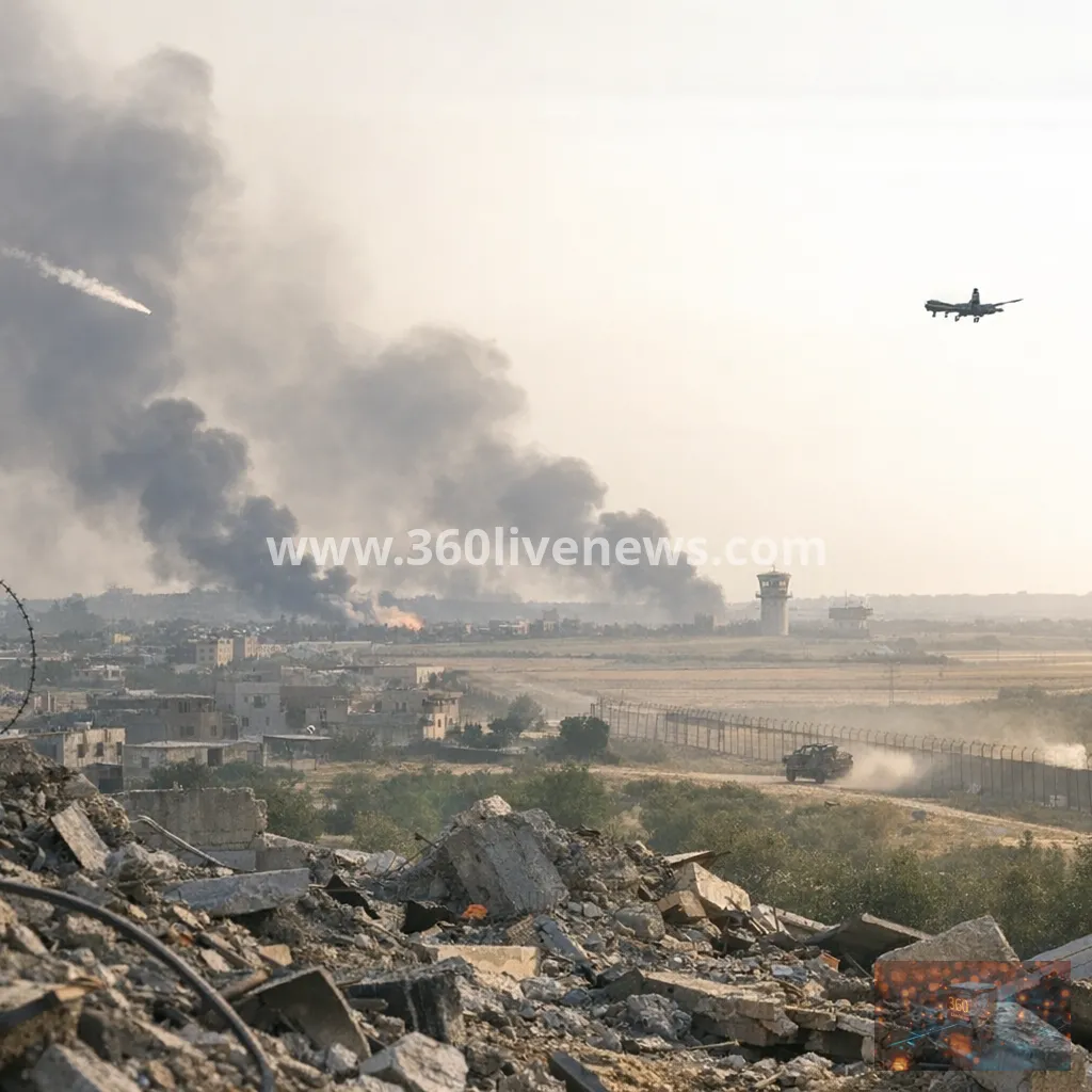 Israeli attacks kill six more in Gaza as ceasefire talks stall