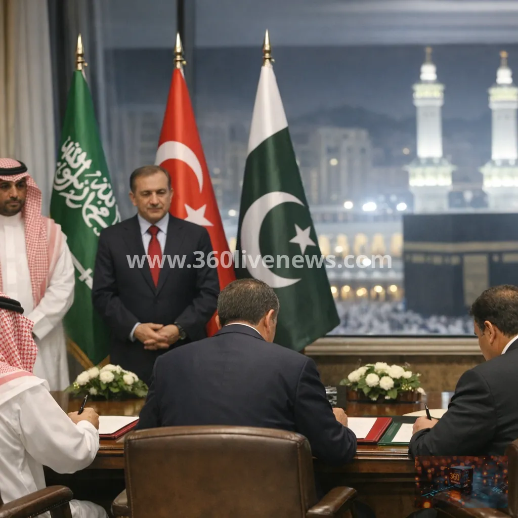 Saudi Arabia, Turkiye and Pakistan sign Mecca Joint Deterrence Agreement amid regional tensions