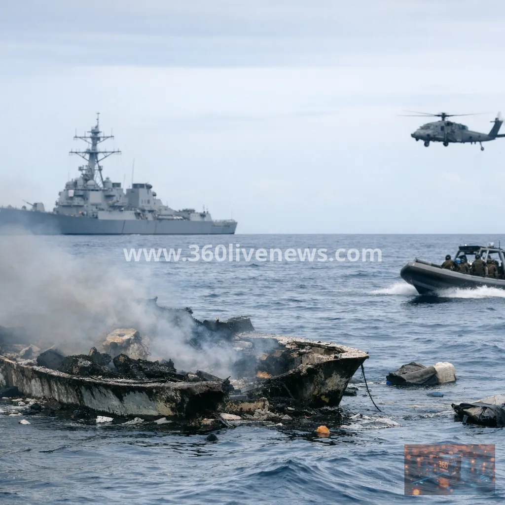 US strike on alleged drug boat in eastern Pacific kills two as survivors reported