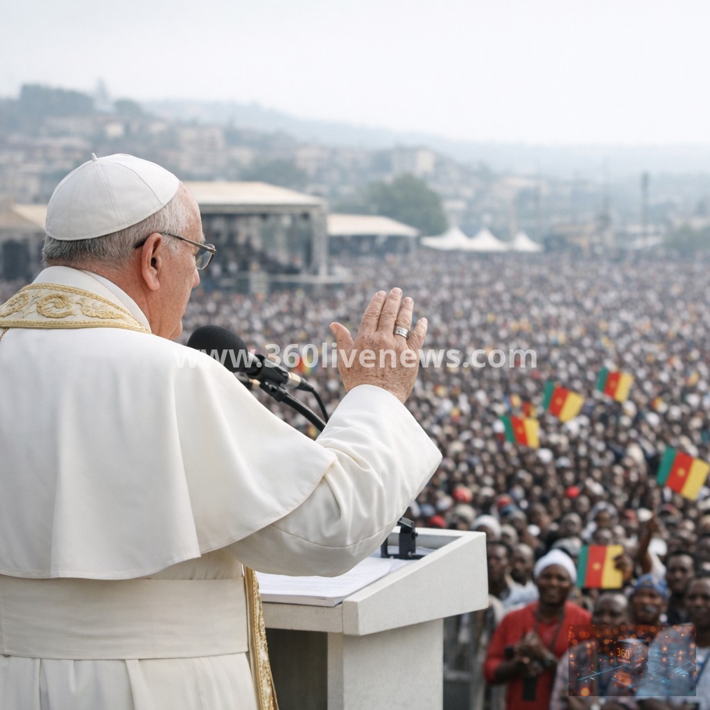 Pope Leo XIV urges peace and denounces tyranny in Cameroon