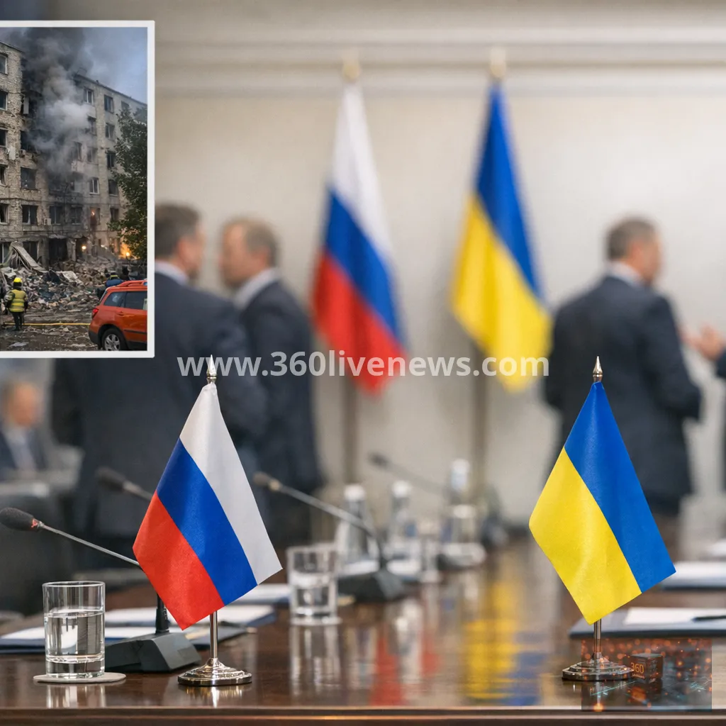 Ukrainian drone strike on Voronezh kills two and injures 17 as talks loom