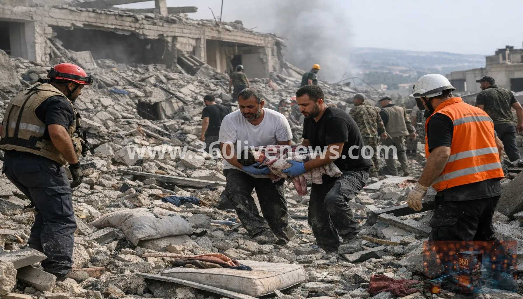 Israeli strikes in southern Lebanon kill at least 13, including six children