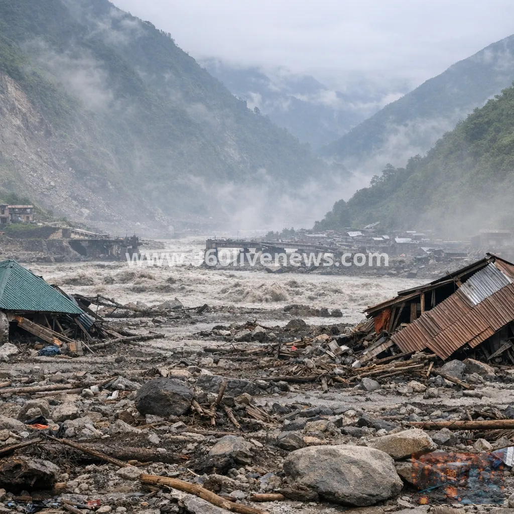 Nepal-Tibet floods leave more than 4,200 missing as Rasuwa valley is devastated