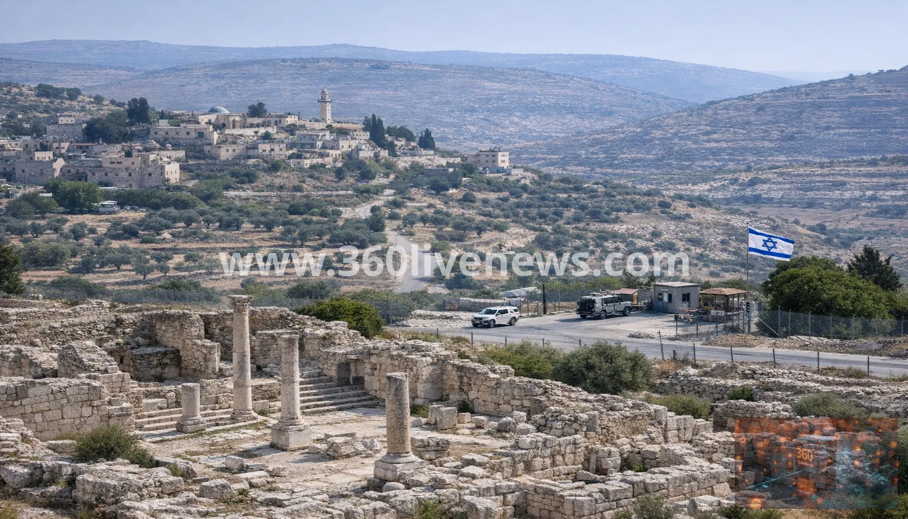 Israel moves to expropriate land around Sebastia archaeological site in occupied West Bank
