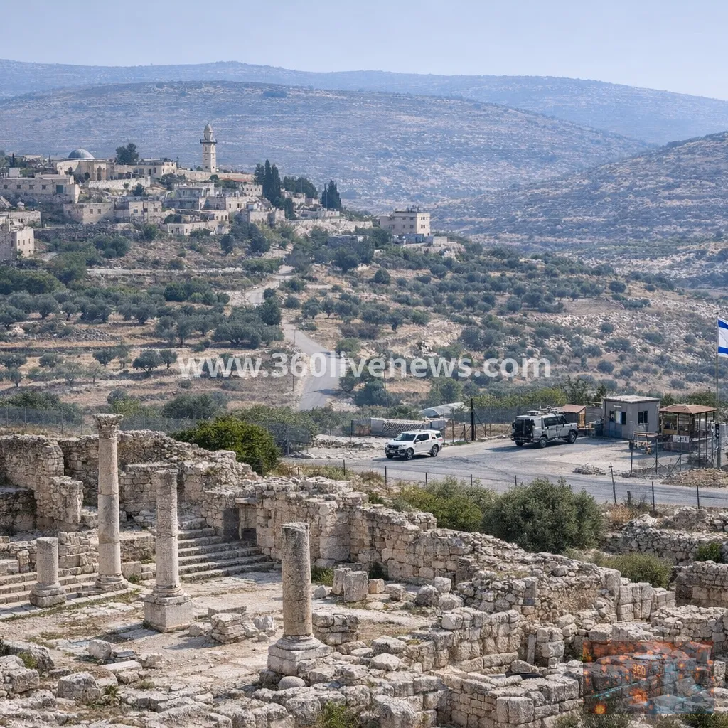 Israel moves to expropriate land around Sebastia archaeological site in occupied West Bank