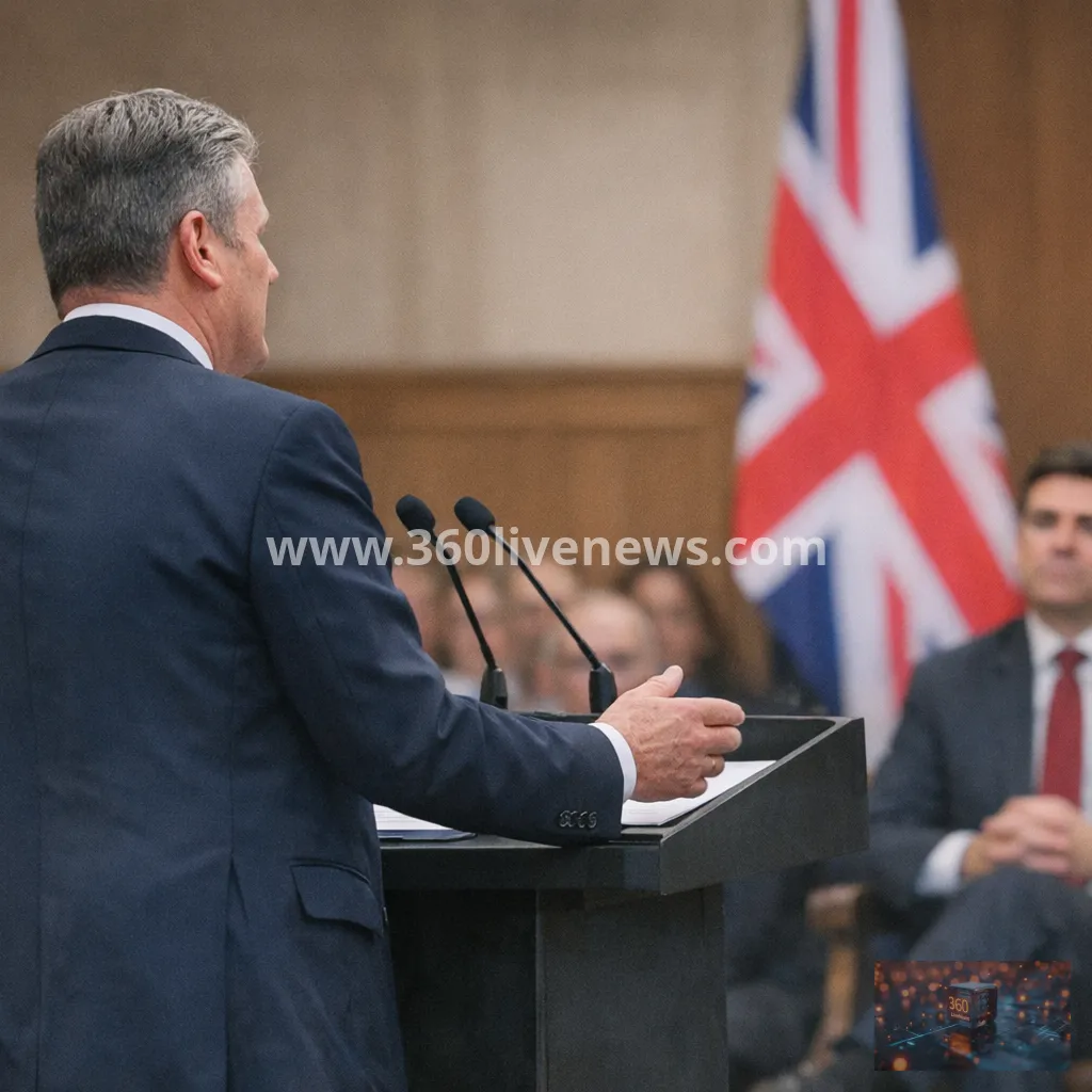 Sir Keir Starmer gives final speech as prime minister as Andy Burnham takes office