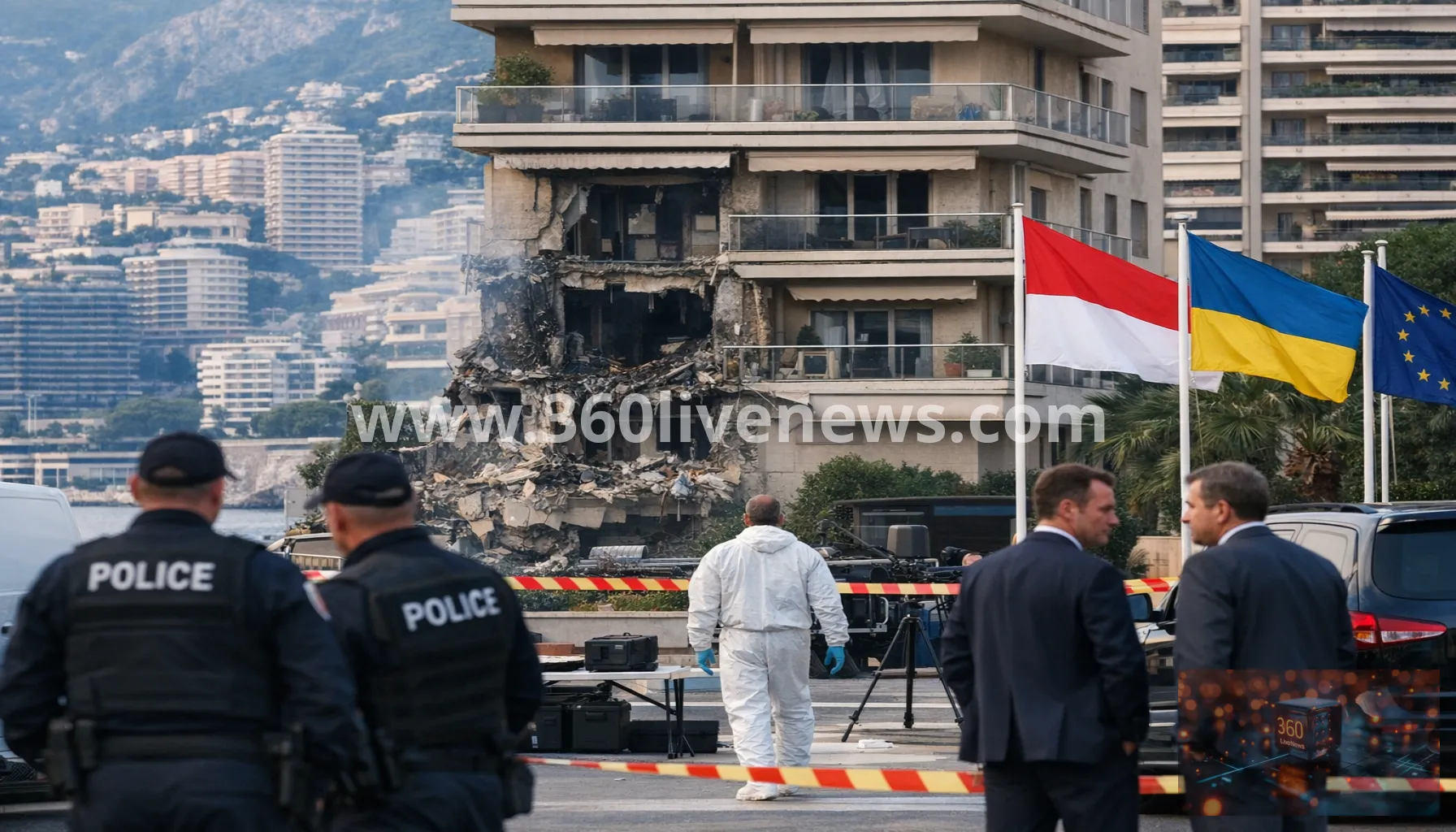 Monaco bombing suspect identified as Interpol issues Red Notice and German police search flat