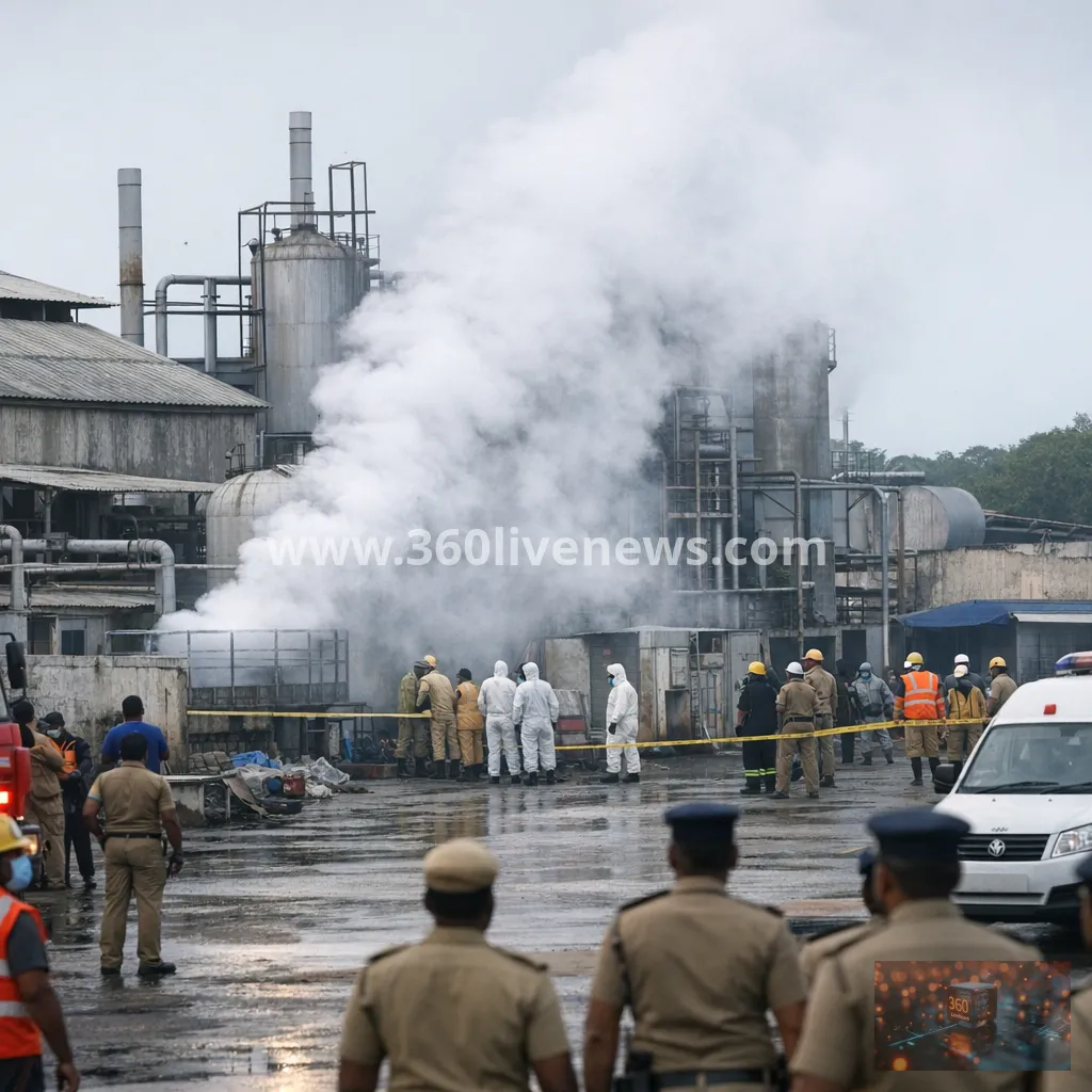 Tamil Nadu ammonia leak at seafood plant kills 16, prompting safety probe