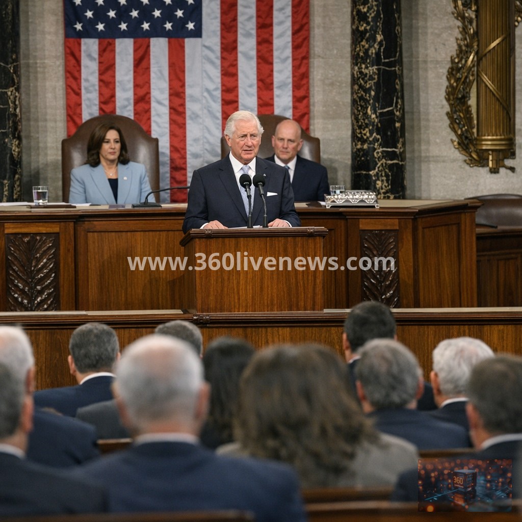 King Charles III uses humor and diplomacy in US Congress address