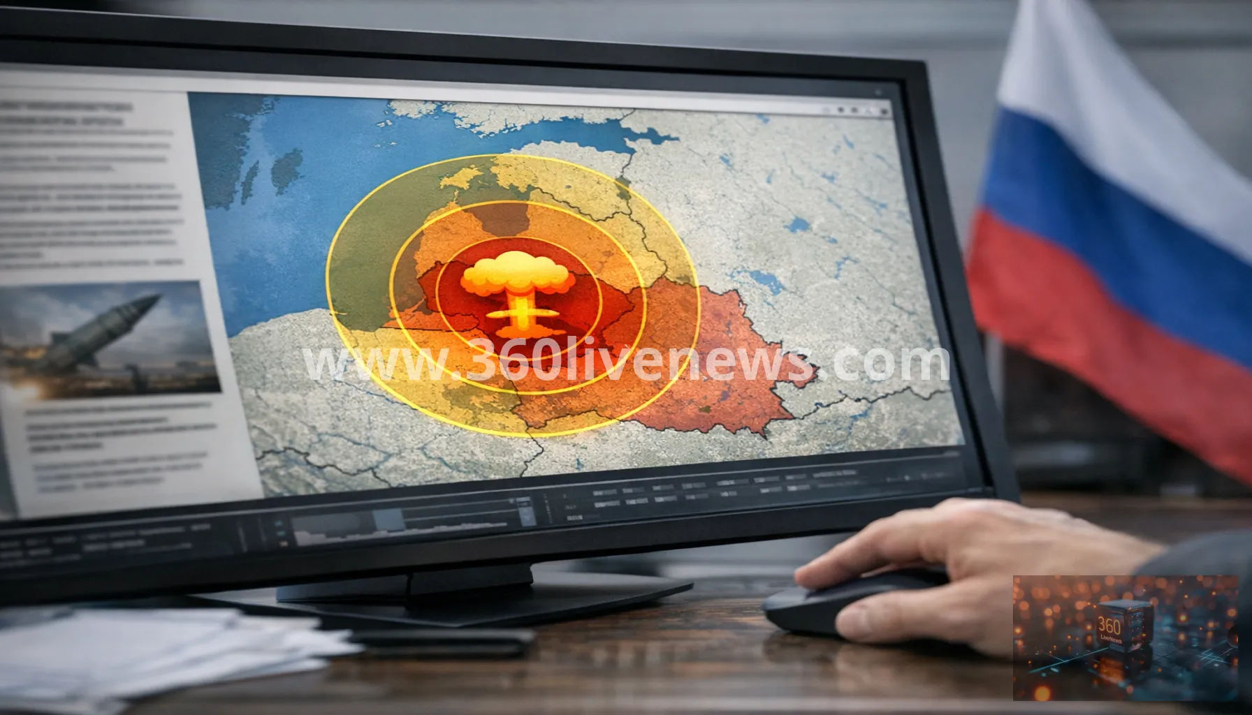 Russian state media publishes then removes nuclear strike blueprint on Lithuania