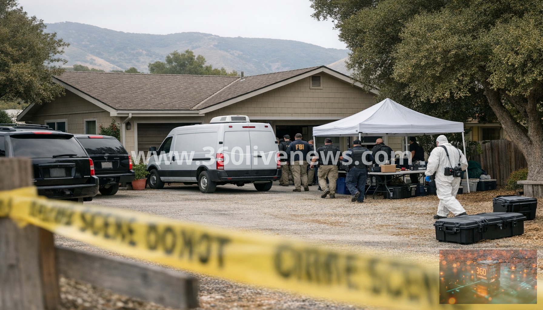 United States Authorities search home linked to Kristin Smart case in Arroyo Grande