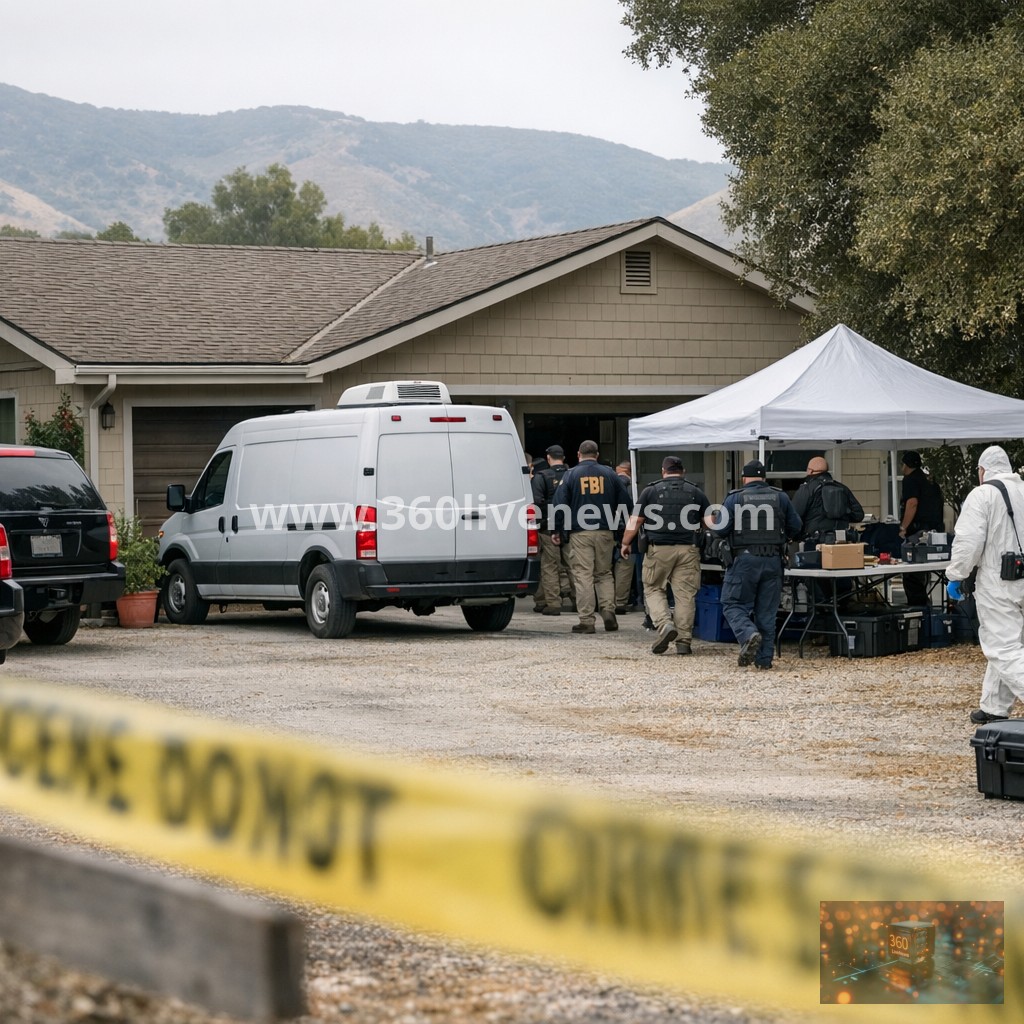United States Authorities search home linked to Kristin Smart case in Arroyo Grande