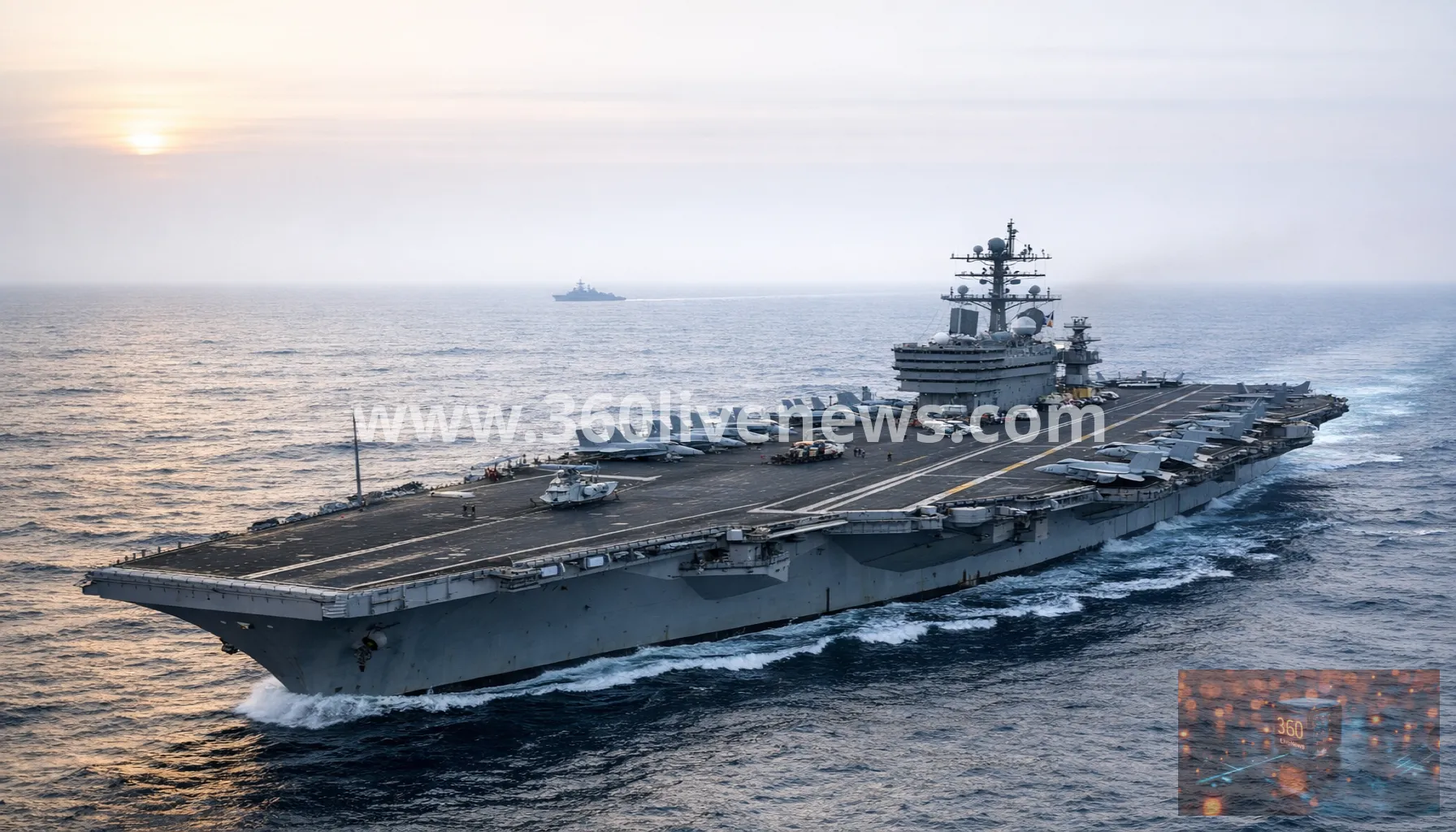 USS Abraham Lincoln remains at sea for around 250 days amid extended Middle East deployment