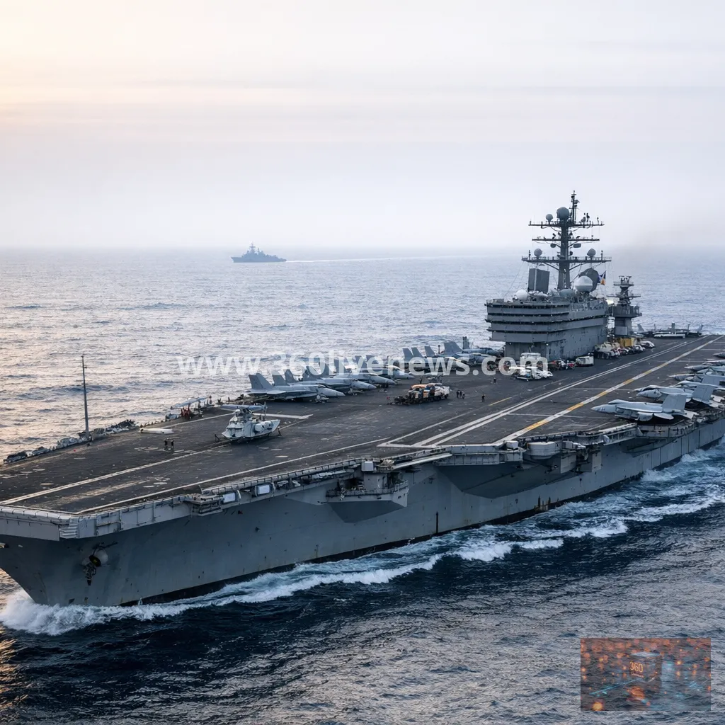 USS Abraham Lincoln remains at sea for around 250 days amid extended Middle East deployment